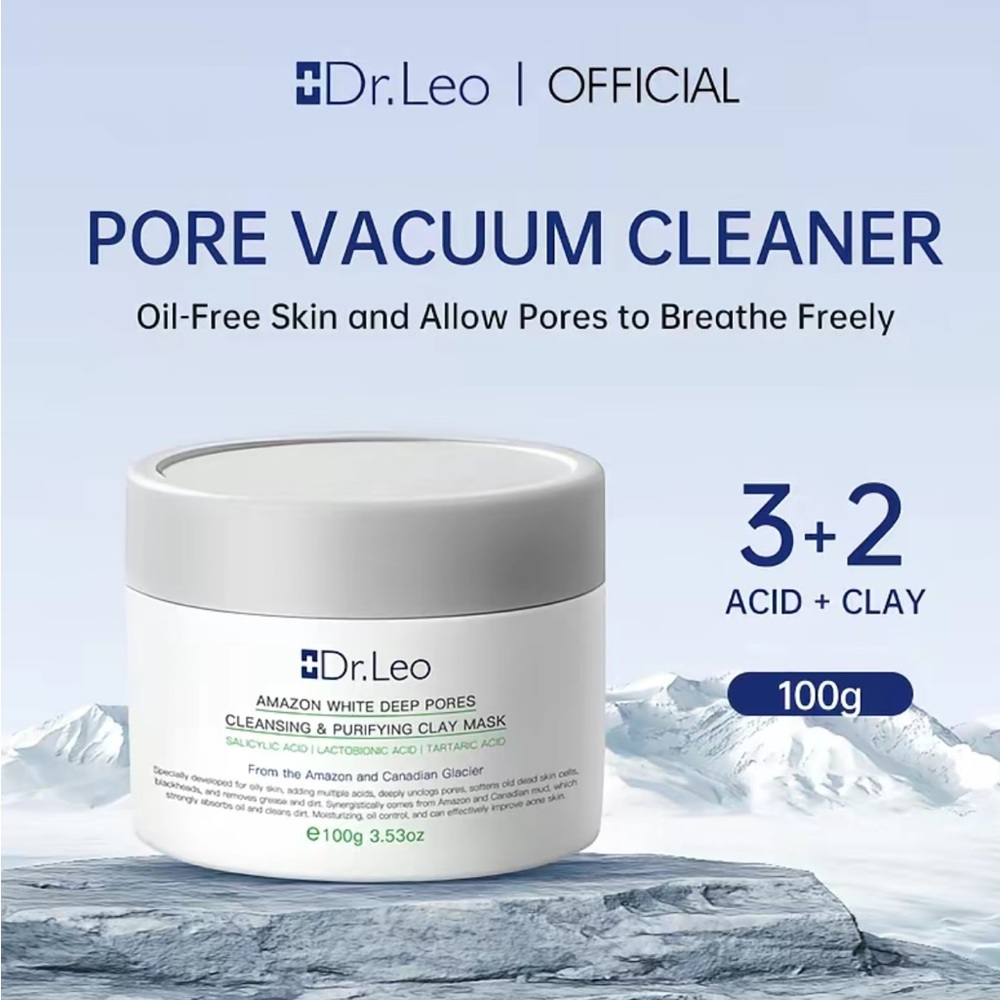 Dr. Leo Amazon White Deep Pores Cleansing Clay Mask